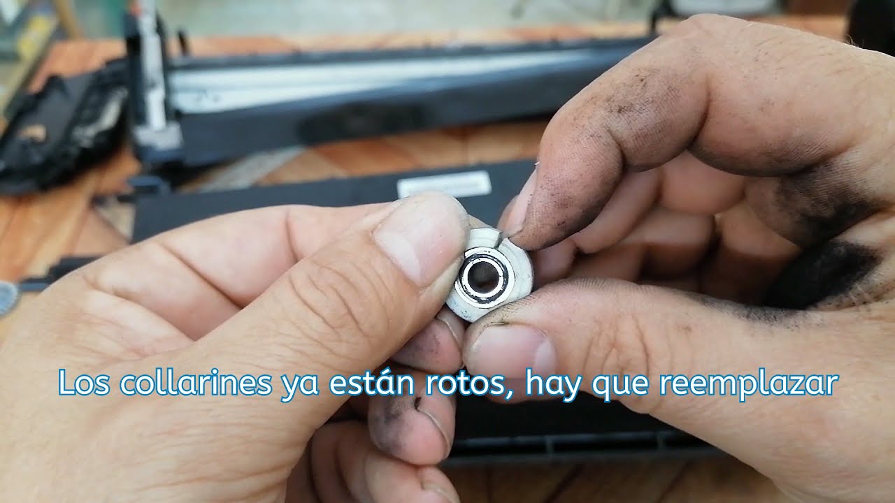 Cambio de collarines y Dr Blade Bizhub 363, 2110f, 250, 5210..