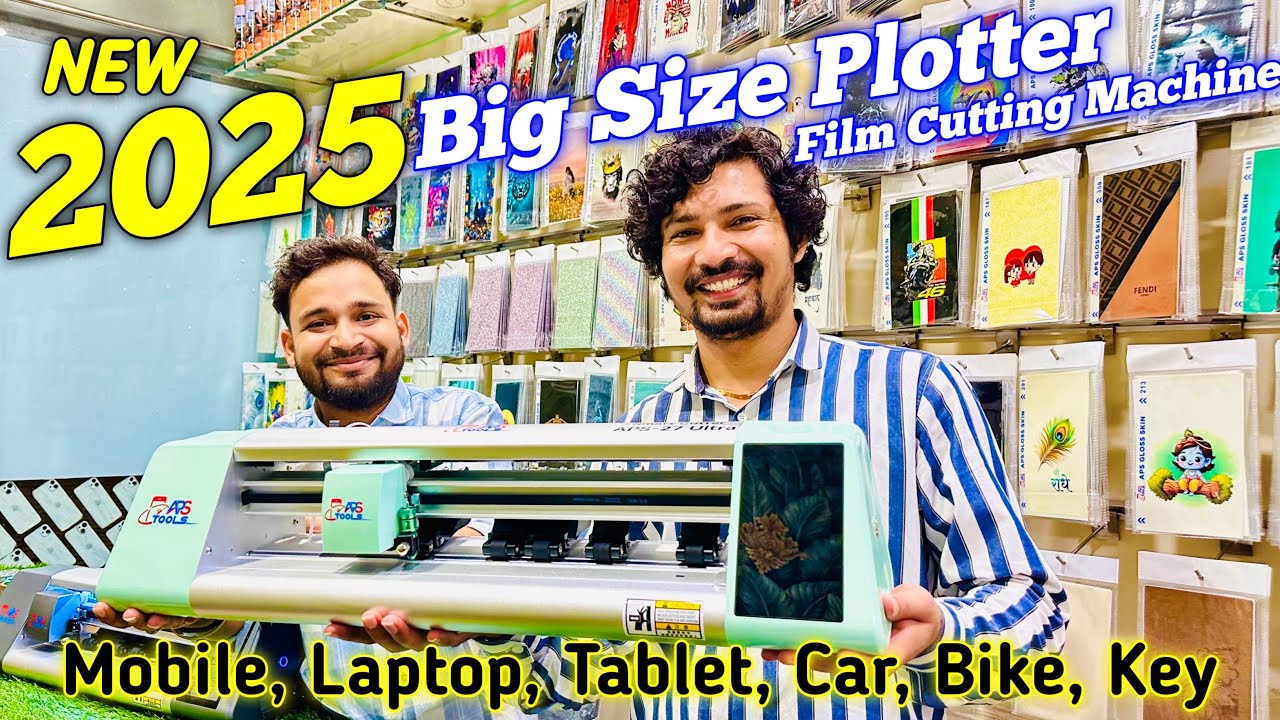 New 2025 Big Size Plotter Film Cutting Machine | Smart Cutter APS-27 Ultra Big Size Machine