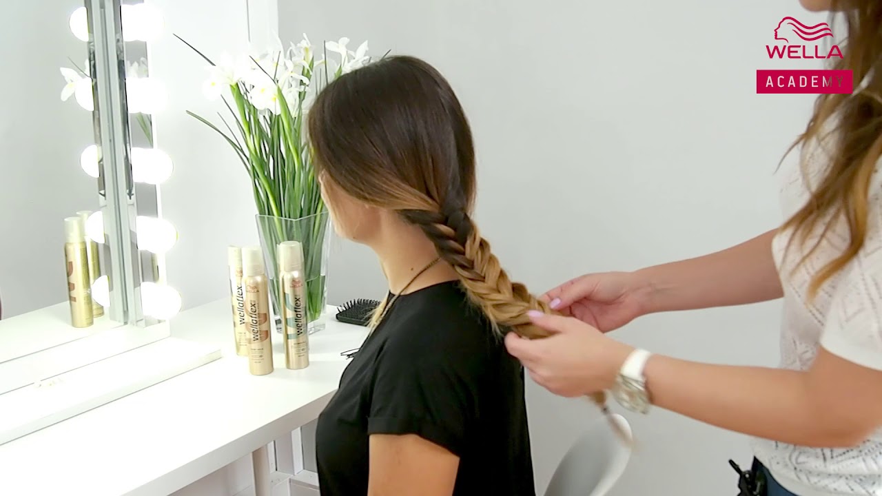 Jak zrobić koronę z kłosa? Tutorial Hair Coach Wella Polska