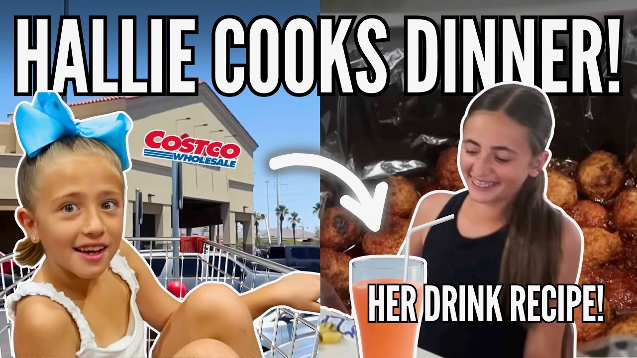 Nasza WIELKA dostawa letnich przekąsek w Costco + Hallie gotuje obiad dla rodziny!