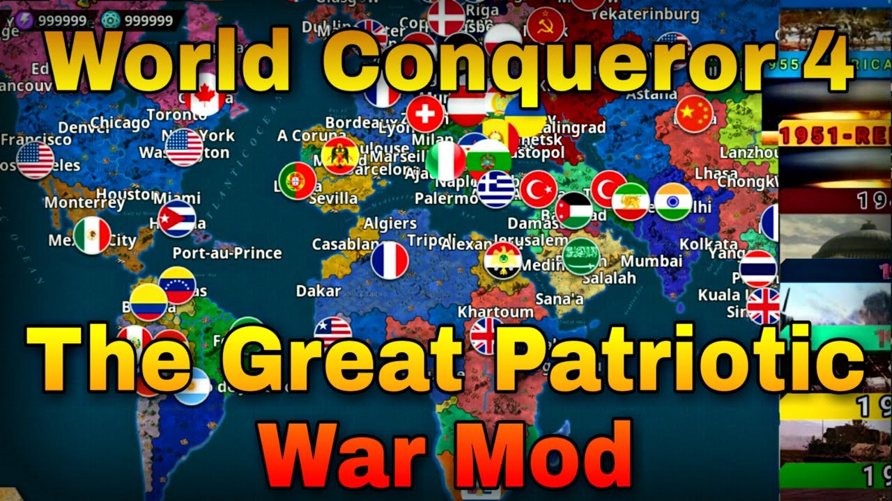 Ад завоевателя. Мод "The Great Patriotic War Mod" для World Conqueror 4.