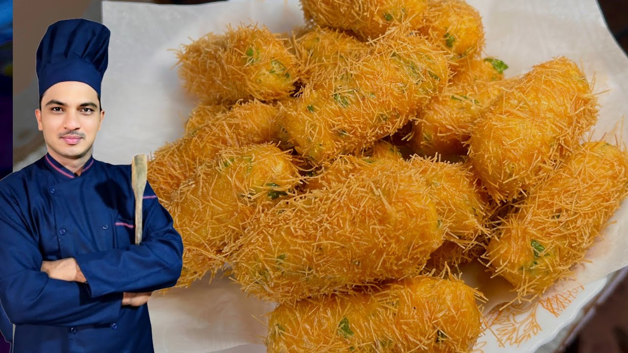 Chicken potato Kabab Recipe|Aloo Chicken Cutlets| Make Stor and Freez  Recipe|Chef M Afzal|