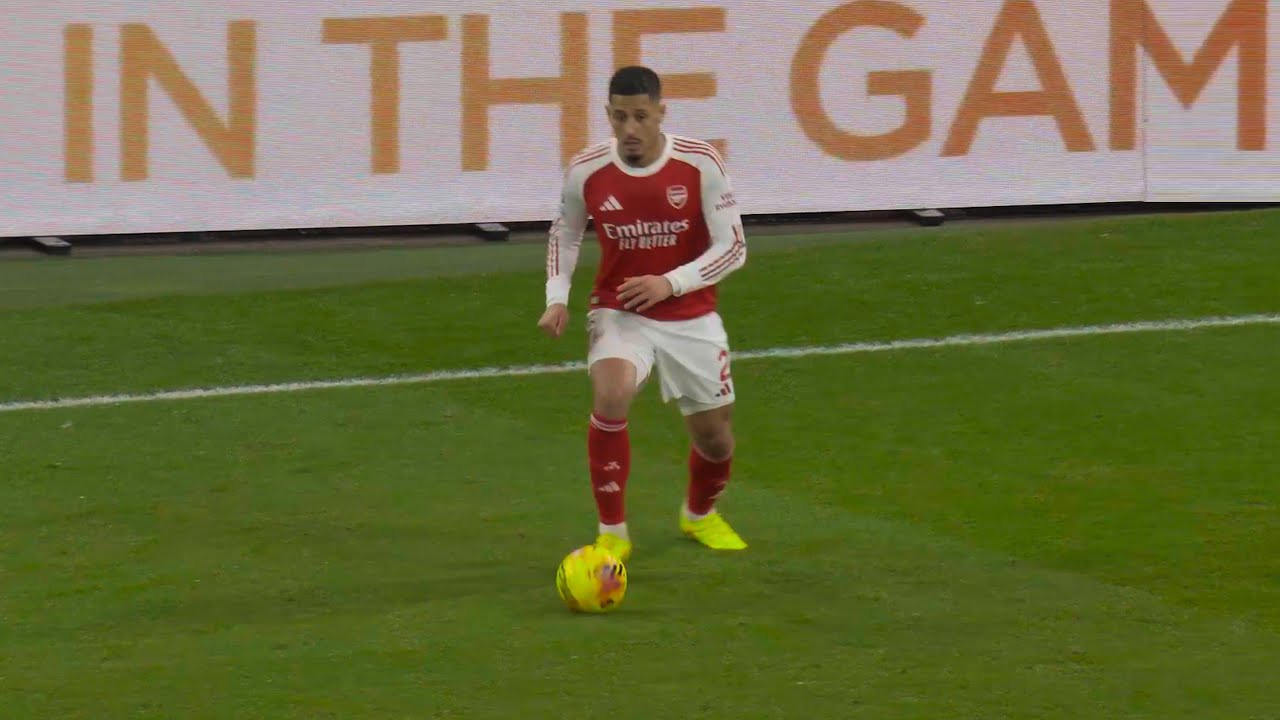 Saliba is playing at an unbelievable level (2025/26)