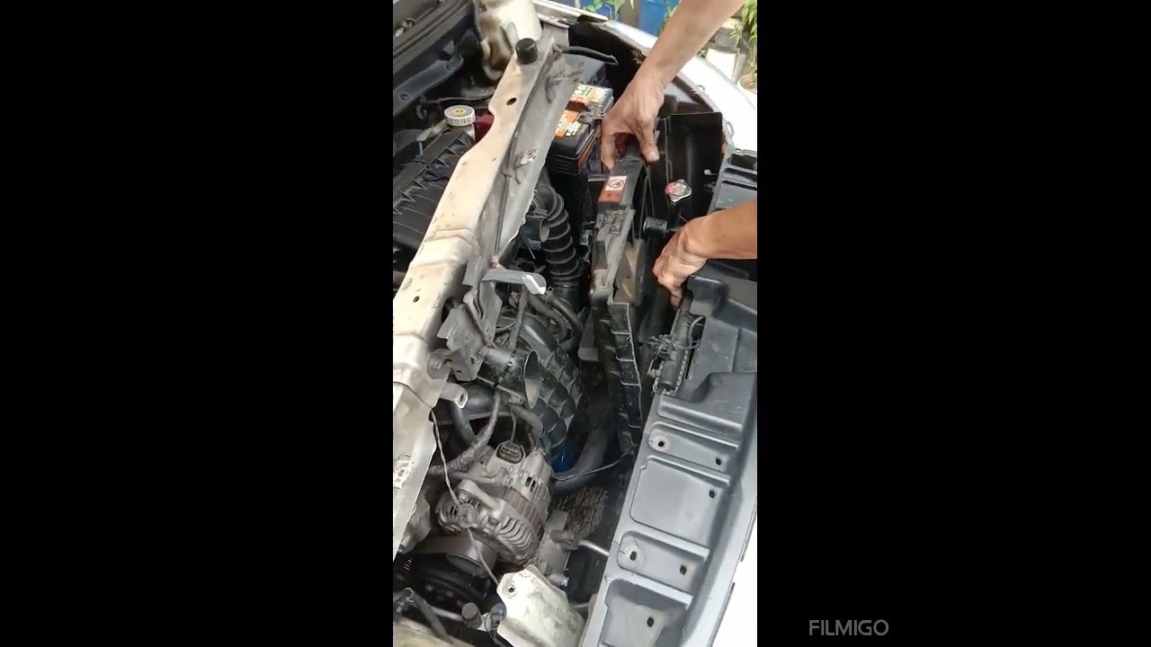 HOW TO REPLACE AUXILIARY FAN MOTOR/MITSUBISHI MIRAGE G4