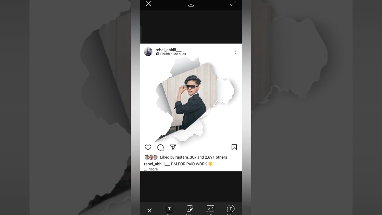 Instagram 3D Paper Tron Photo Editing in Picsart | Picsart 3D Instagram Viral Photo Editing Tutorial