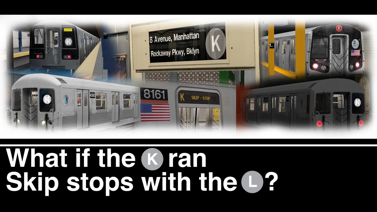 Openbve what if K ran Skip stops with the L