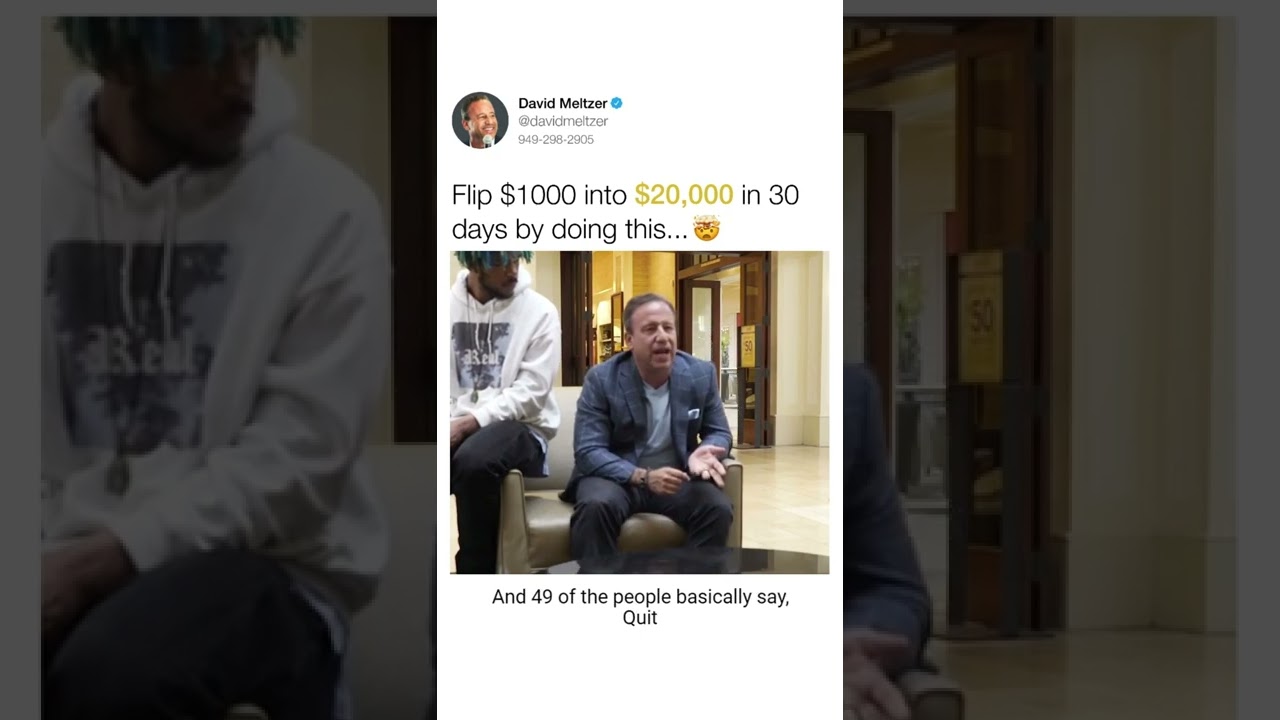Превратите 1000 долларов в 20 000 долларов за 30 дней, сделав это