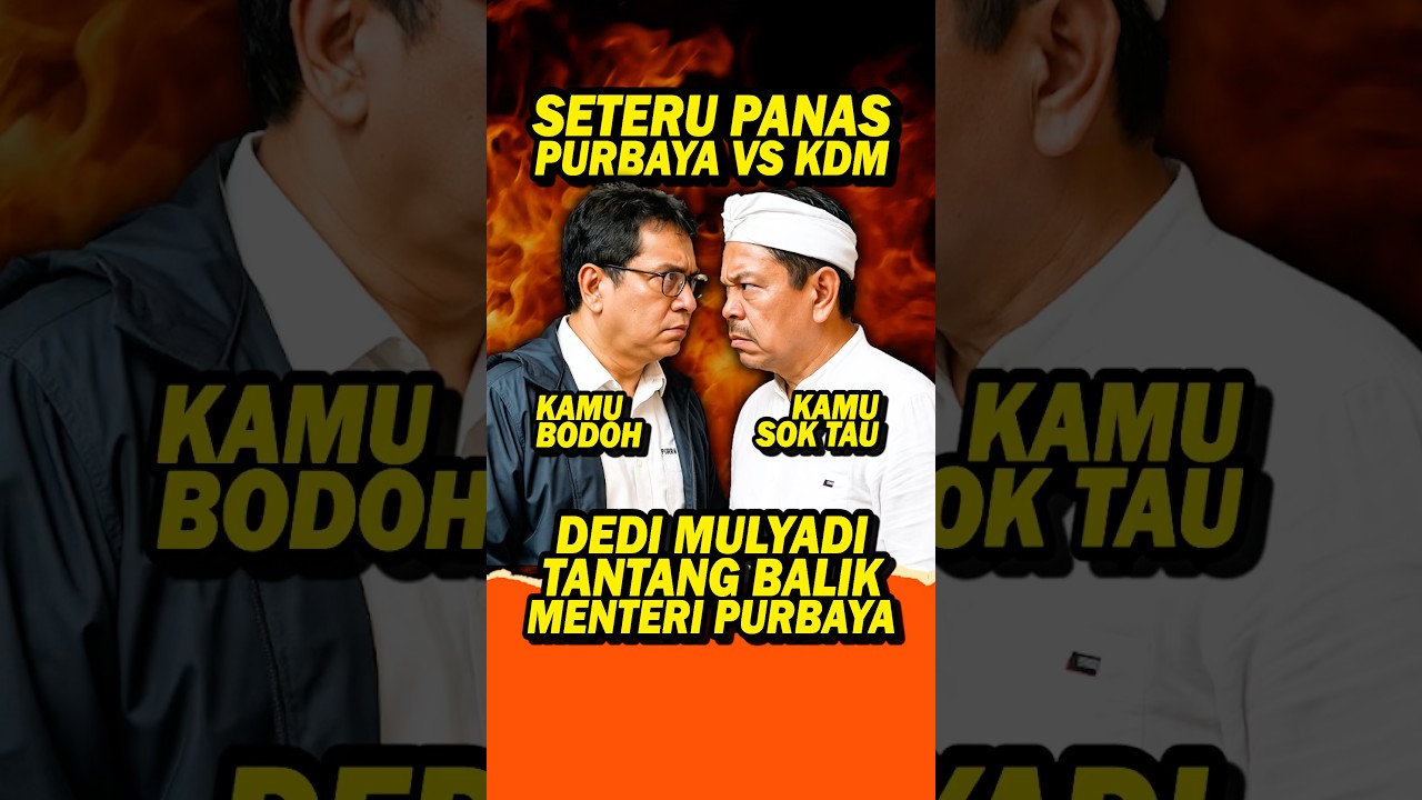KERAS!! DEDI MULYADI TANTANG BALIK MENKEU PURBAYA & SIAP PECAT PEGAWAI PEMPROV JABAR #dedimulyadi