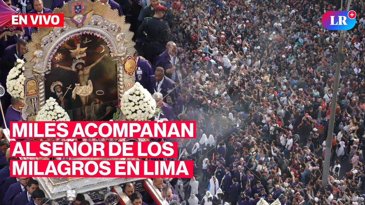 🔴Señor de los Milagros: revive su tercer recorrido | #EnVivoLR