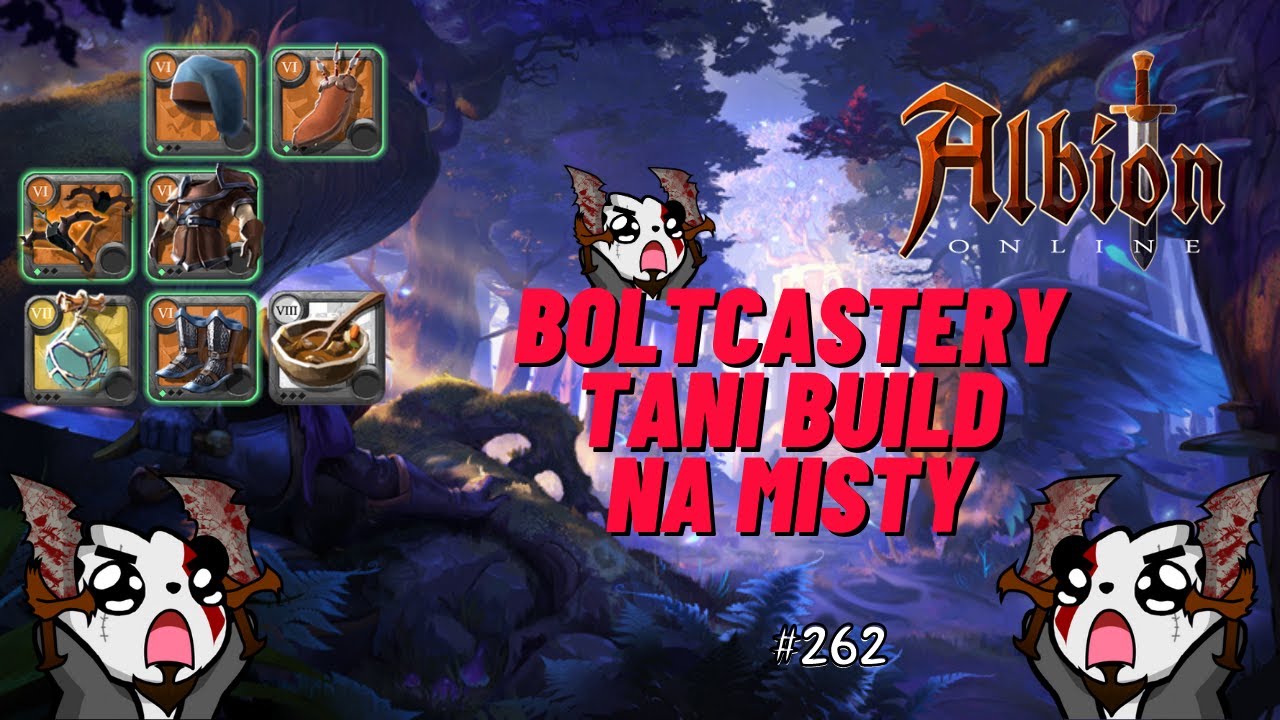 Tani i silny Build na BOLTCASTERY do solo MIST&Oacute;W - Albion Online - Od 0 do Albiończyka#262