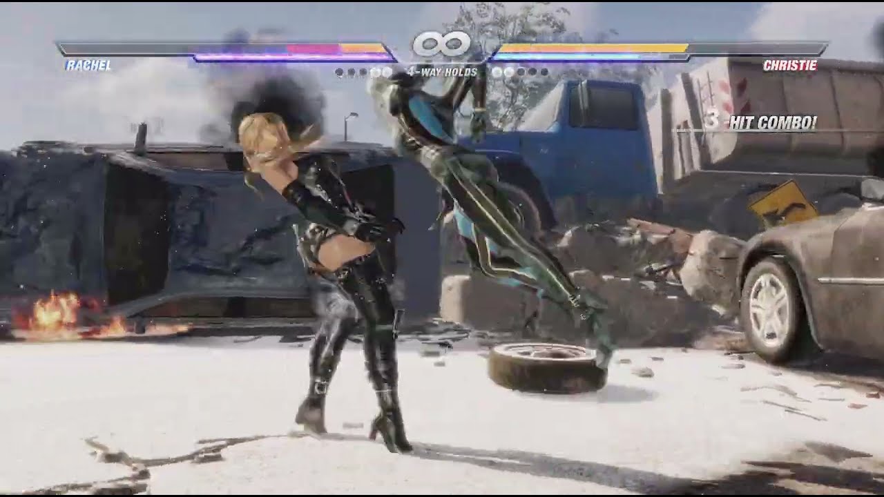 DEAD OR ALIVE 6 Rachel vs Christie