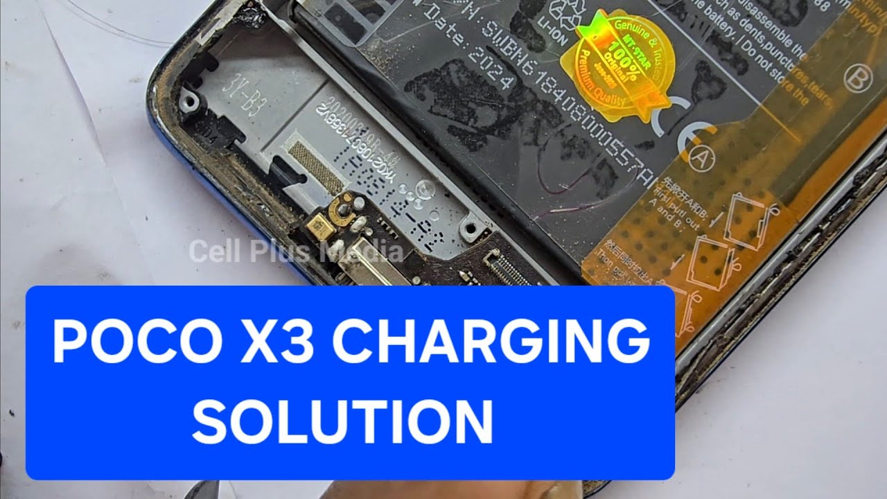 POCO X3 Charging solution | Poco X3 Charging jumper 