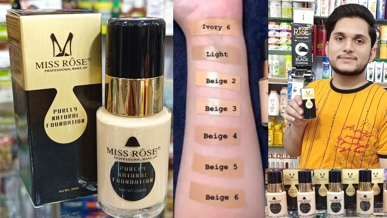 miss rose foundation | miss rose foundation shades and price in pakistan