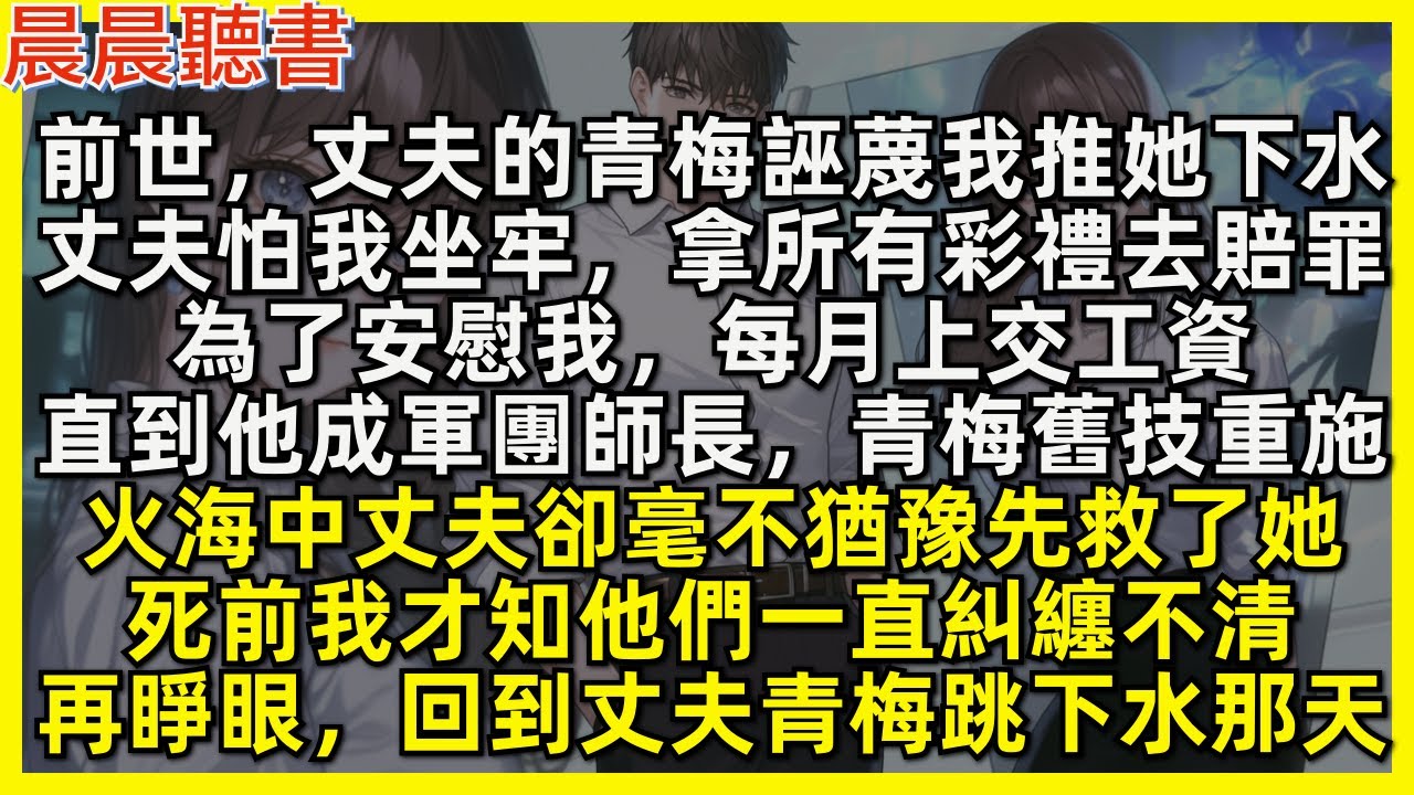 前世，丈夫的青梅誣蔑我推她下水，丈夫怕我坐牢，拿所有彩禮去賠罪，為了安慰我，每月上交工資，直到他成軍團師長，青梅舊技重施，火海中丈夫卻毫不猶豫先救了她，死前我才知他們一直糾纏不清，再睜眼，回到丈夫青梅