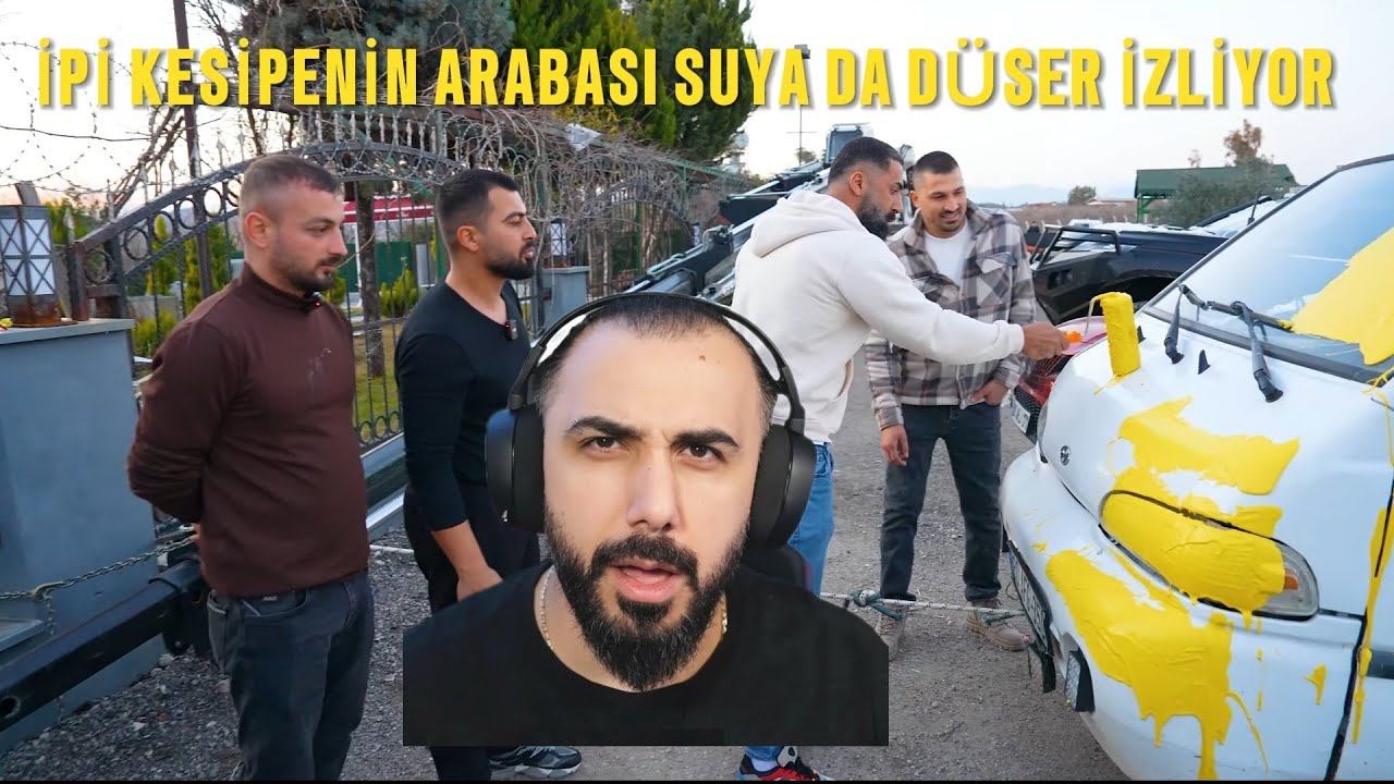 BARIS G SEFA KINDIR İZLİYOR  İPİ KESİLENİN ARABASI DÜSER 3