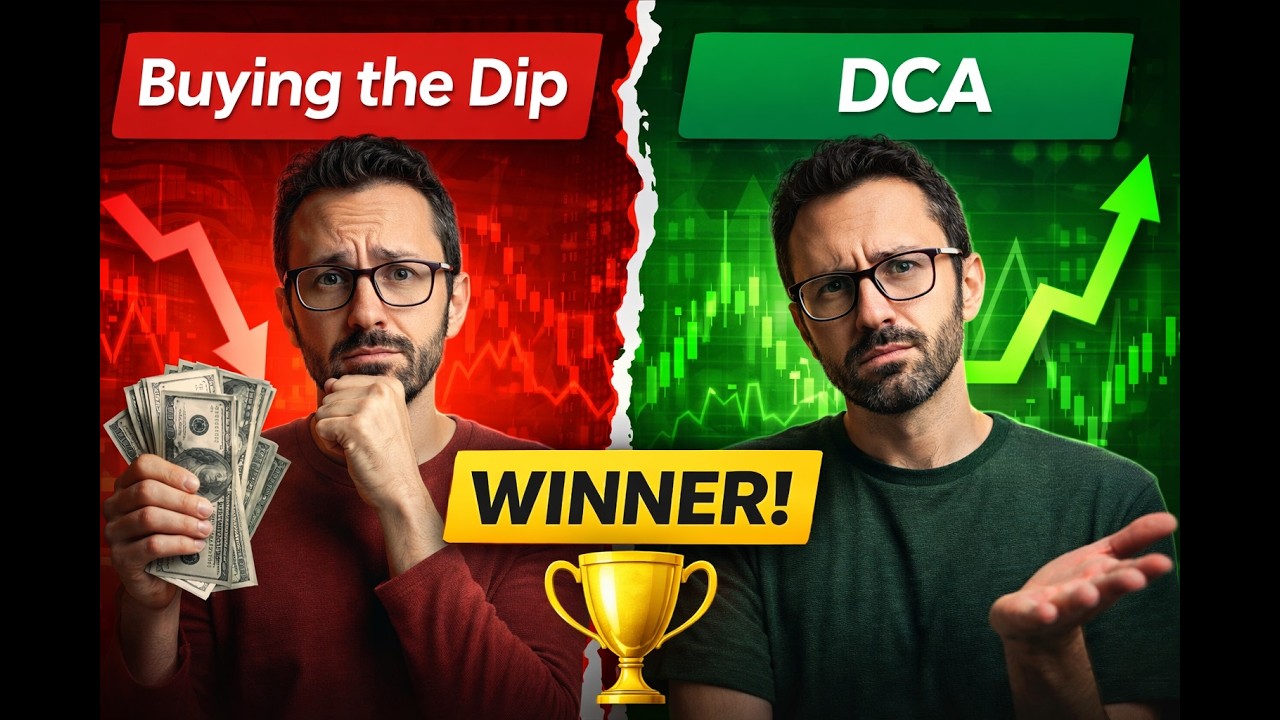 DCA vs Buying the Dip: One Strategy Quietly Beats the Other