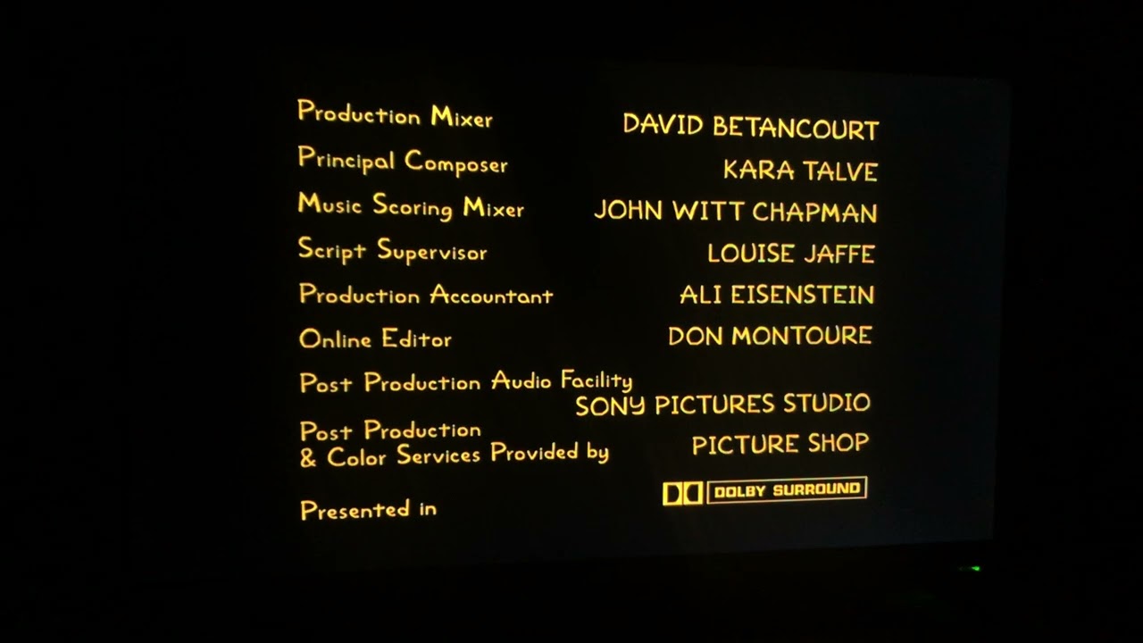 The Simpsons end credits 2025