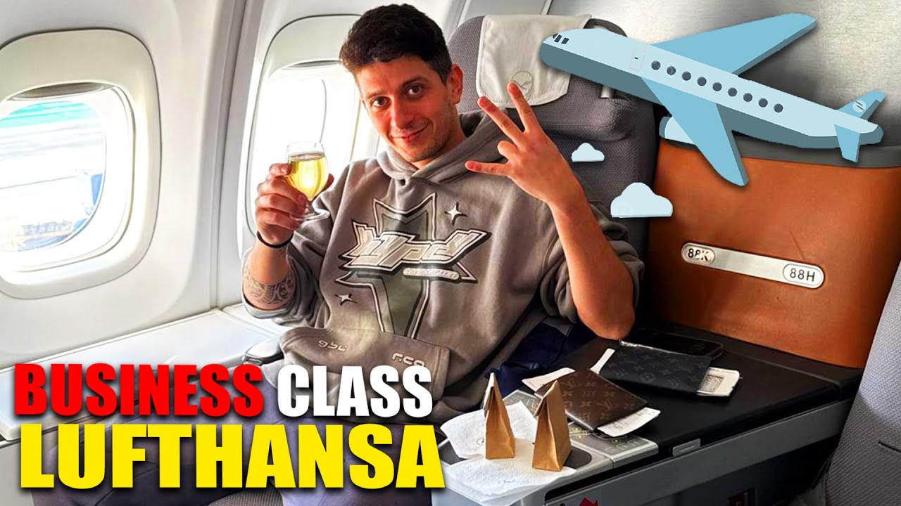 VOLIAMO in BUSINESS CLASS LUFTHANSA ma QUALCOSA va STORTO !!