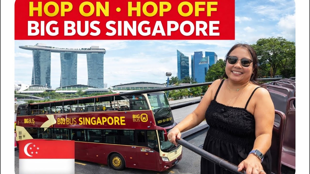 Hop on Hop off Singapore,Merlin,trying viral Ice cream & shopping ION Mall @yangsjourney #singapore 