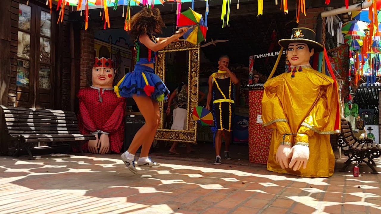 Passistas no Alto da Sé/Olinda no Dia Nacional do Frevo - Sáb, 14/09/2019