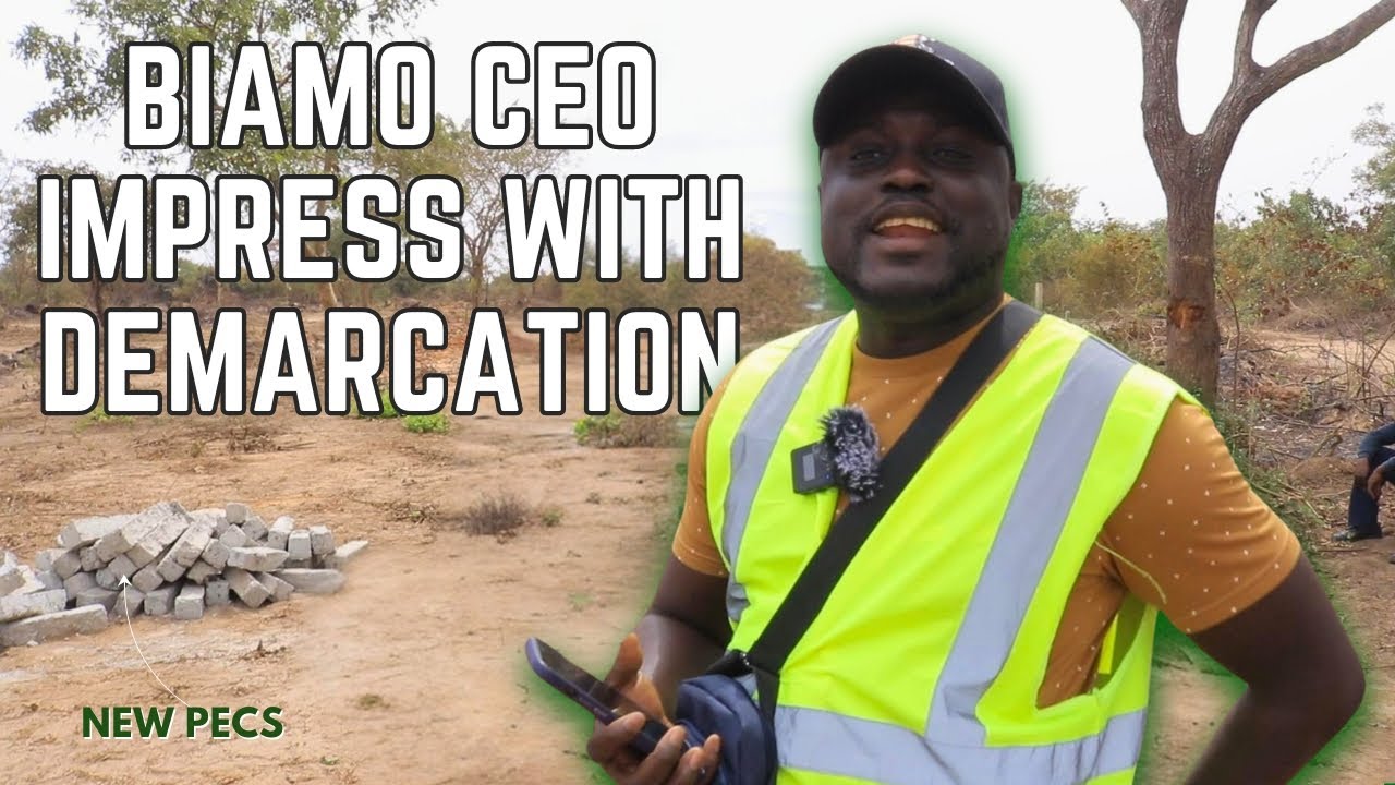 Biamo CEO Visits Demarcation Team At Pirang For Inspection | Lands In The Gambia