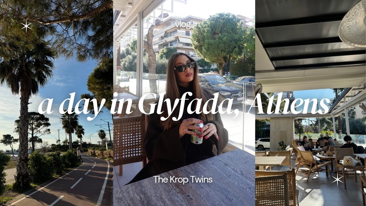 A Day in Glyfada (Athens Riviera) 🇬🇷 | Greece Vlog