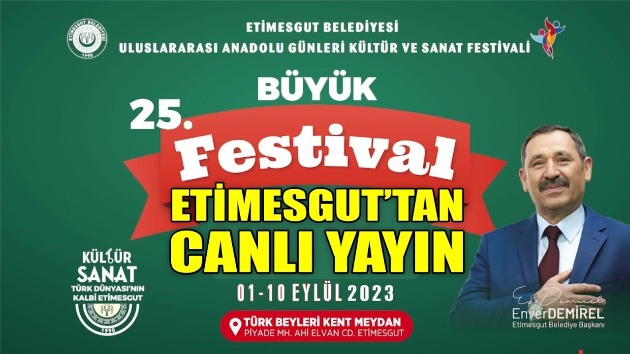 Etimesgut Belediyesi Anadolu Kültür Festivali Sefo Konseri