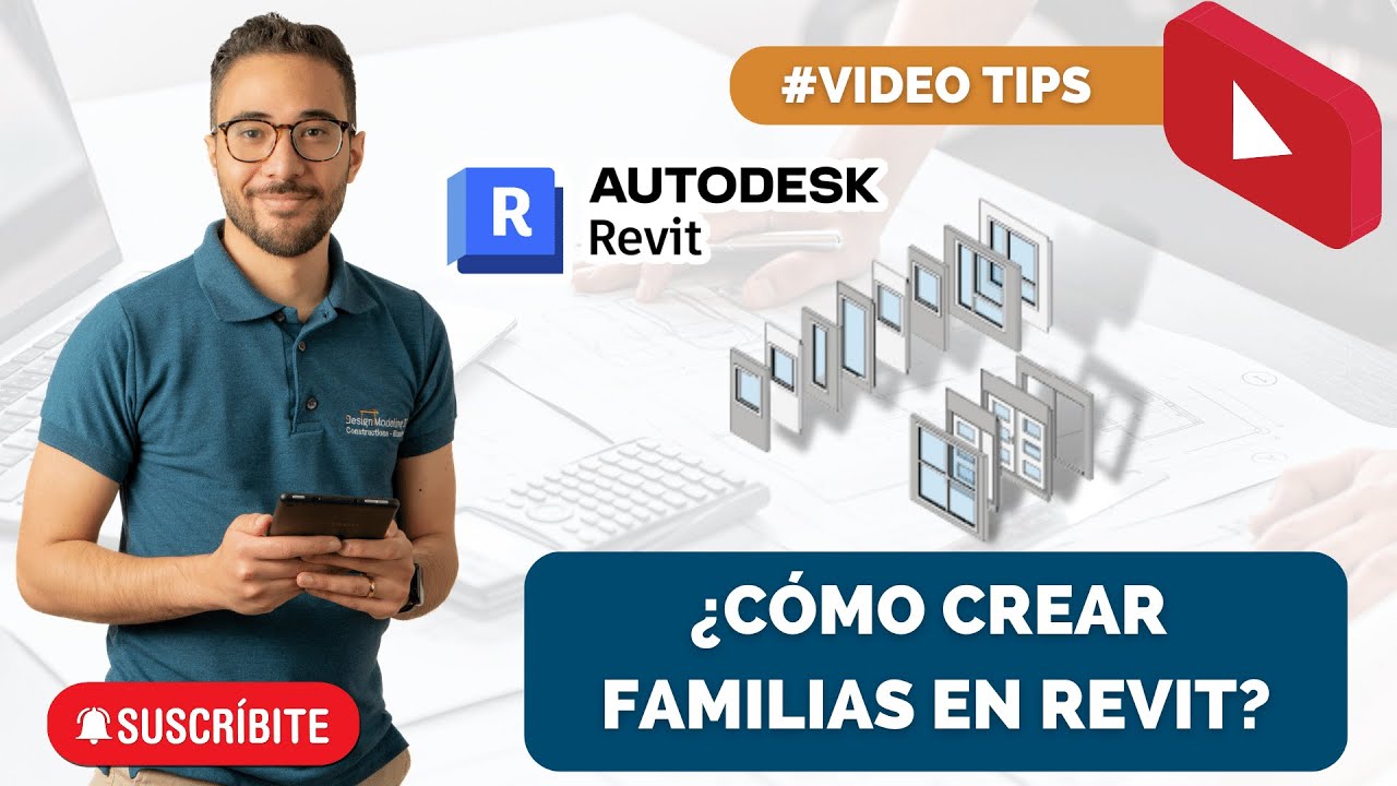¿CÓMO CREAR FAMILIAS EN REVIT? 😱