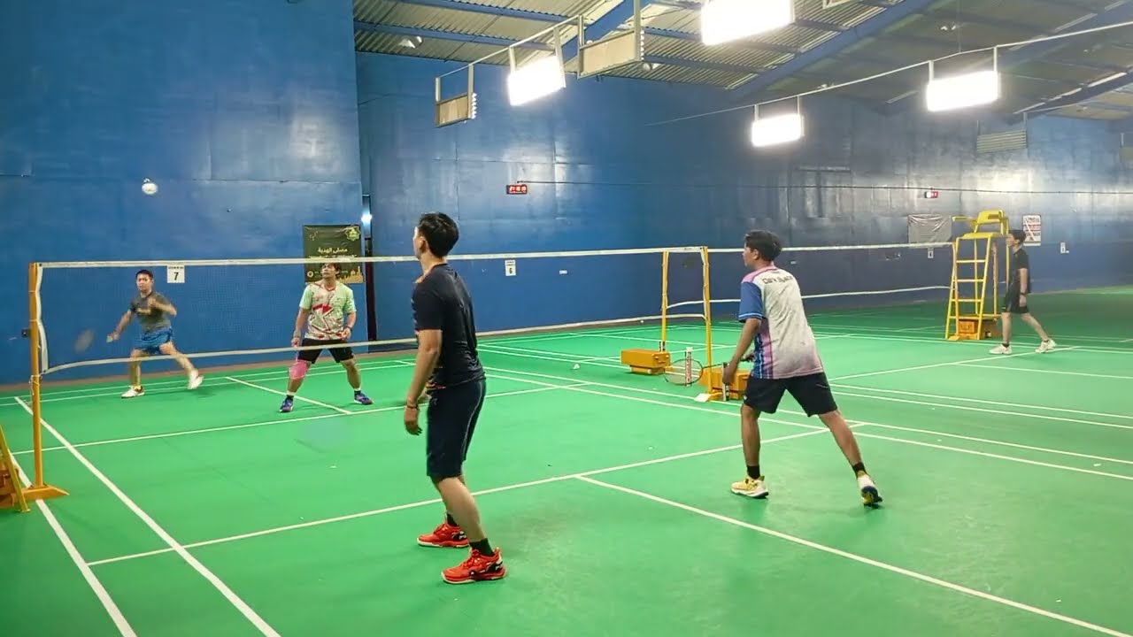 Mabar Fun Badminton Kapan Ngopi, Rifsal/Reno Vs Dra/Manoy