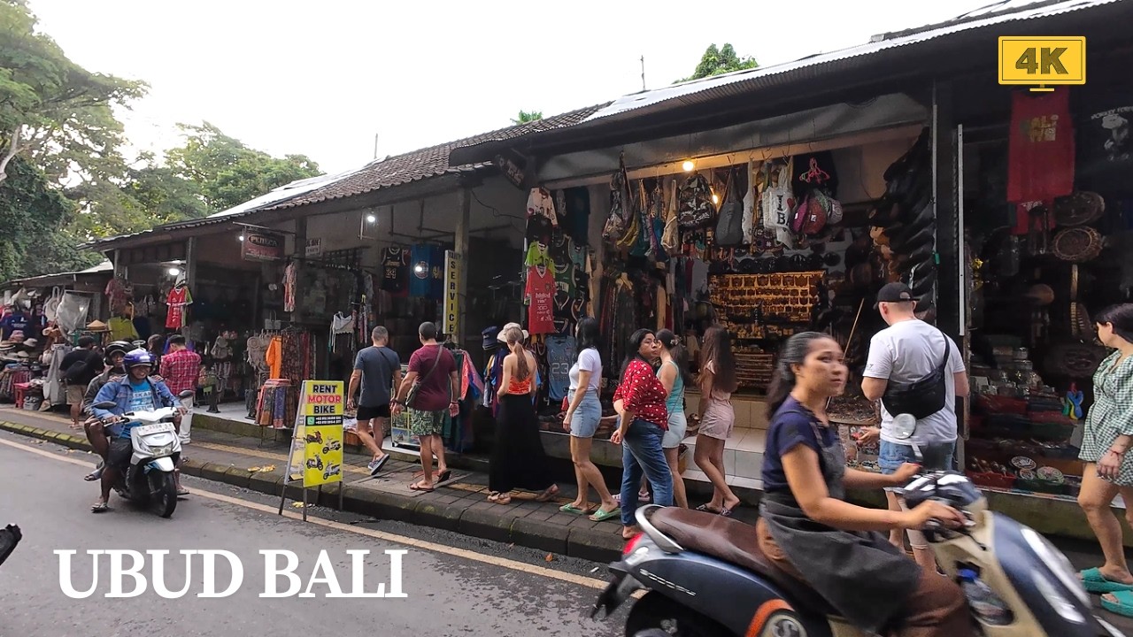 4K Beautiful & Relaxing Evening Walk in UBUD BALI | Monkey Forest Street, Art Market, Goutama 2026