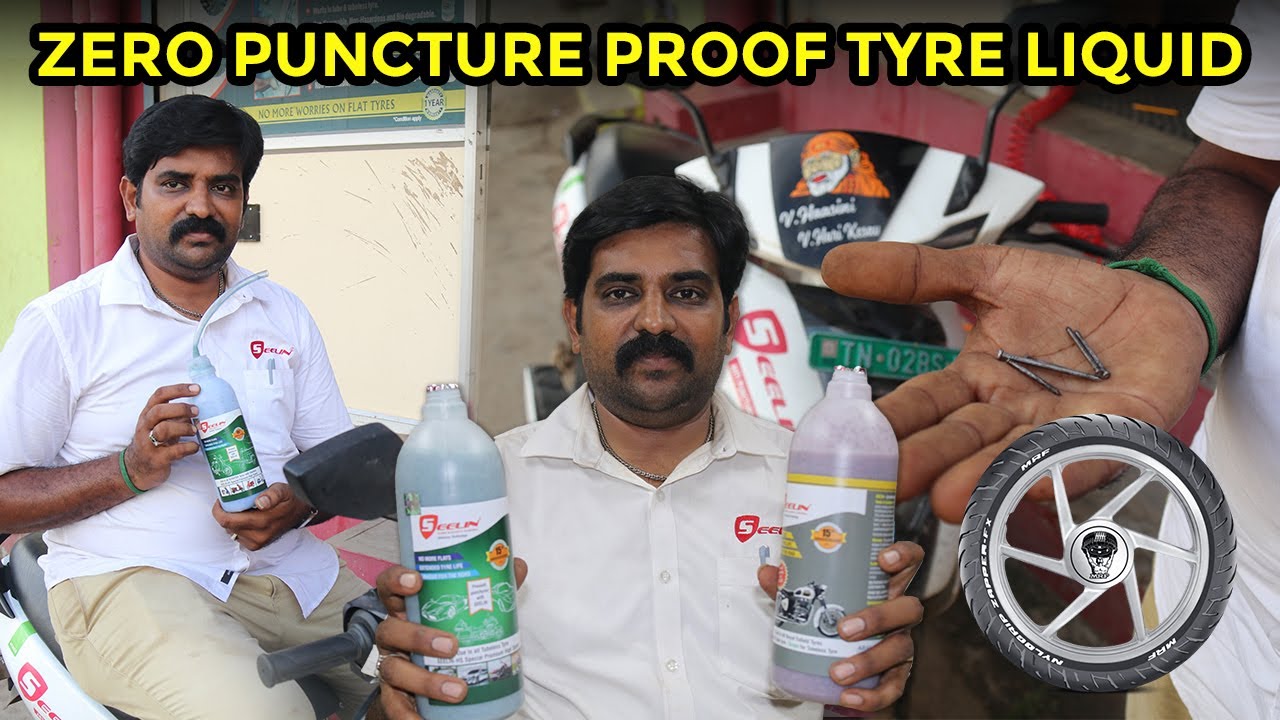 Zero Puncture Proof Tyre Liquid
