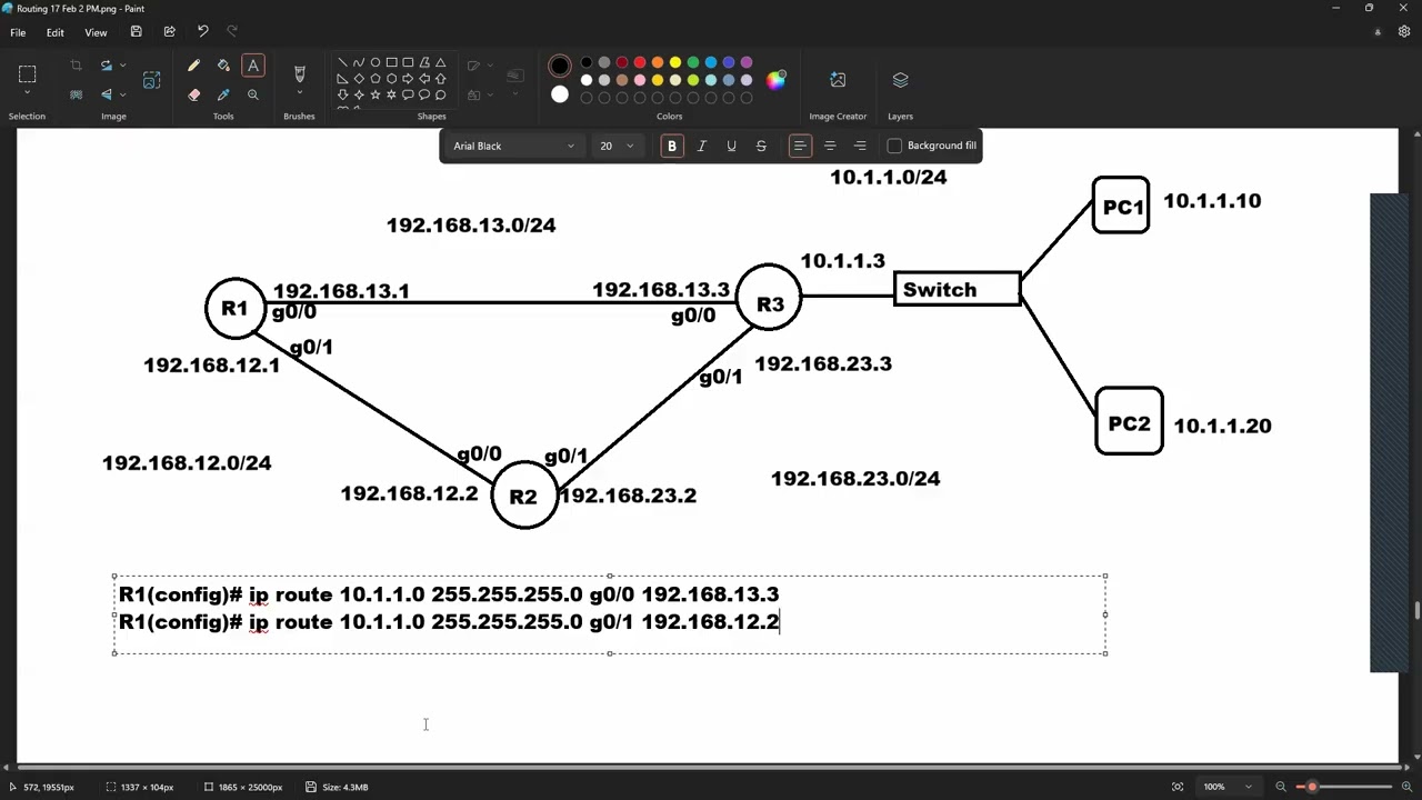 Day 8   Floating Static Route, Null Route and Default Route