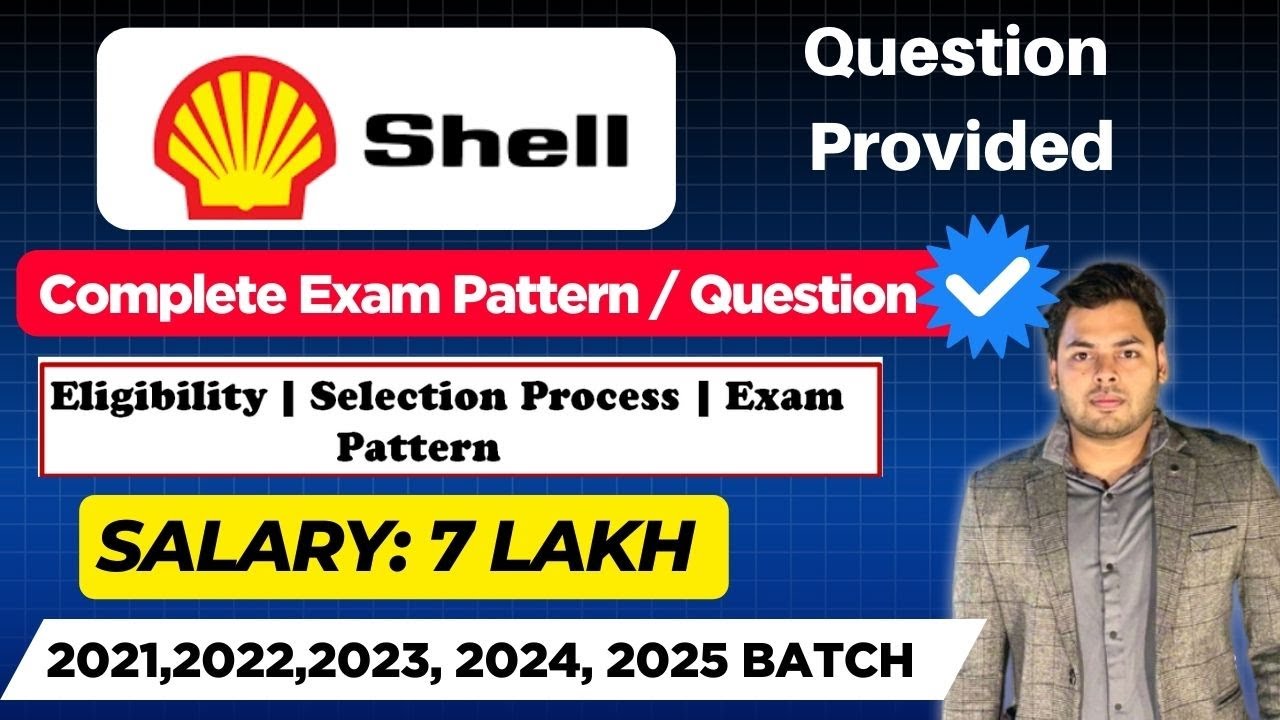 🔴Шаблон экзамена Shell 2025 | Вопросы экзамена | Шаблон онлайн-оценки программы Shell Graduate