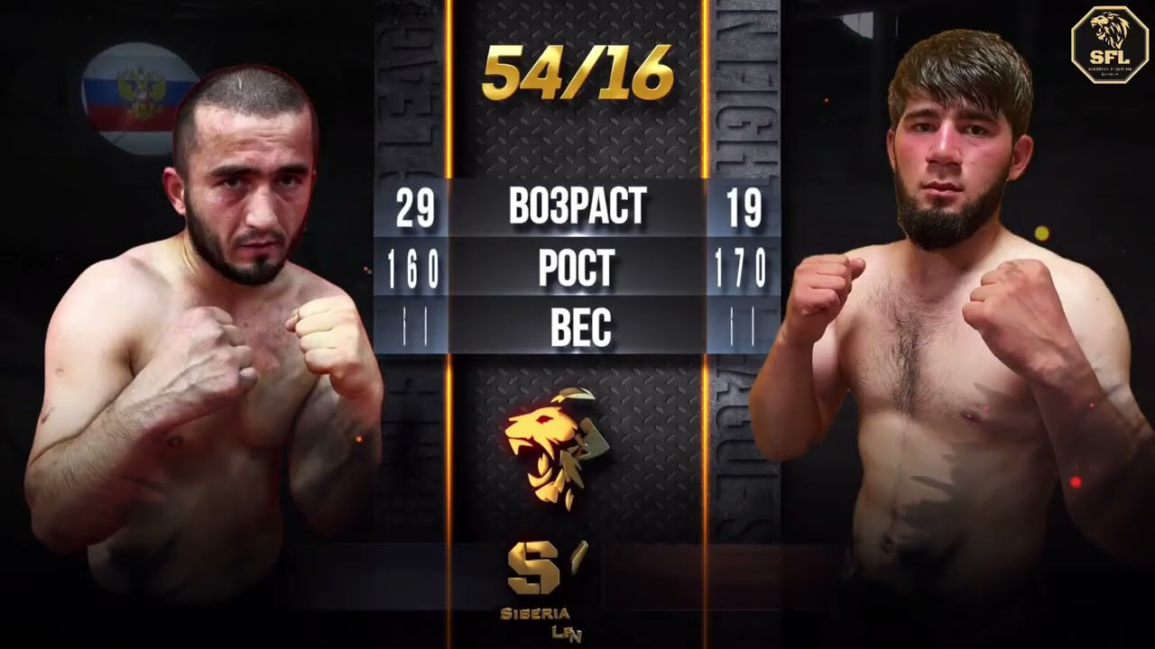 Мирзоев Наджиббуло vs Жороев Халилилло — поединок в рамках турнира SFL 16 GRAND-PRIX.