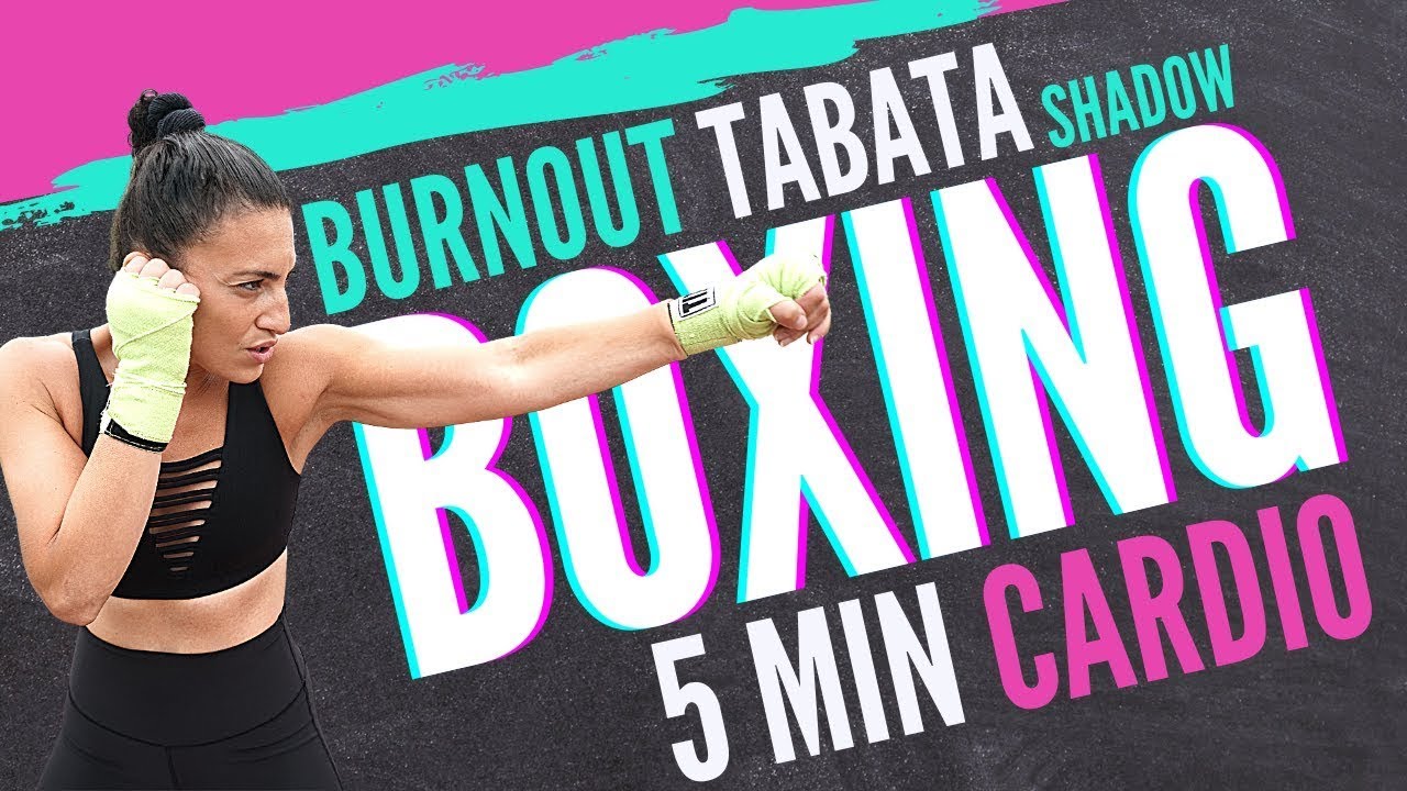 BURNOUT Shadow Boxing Tabata Interval//SYLVIA NASSER