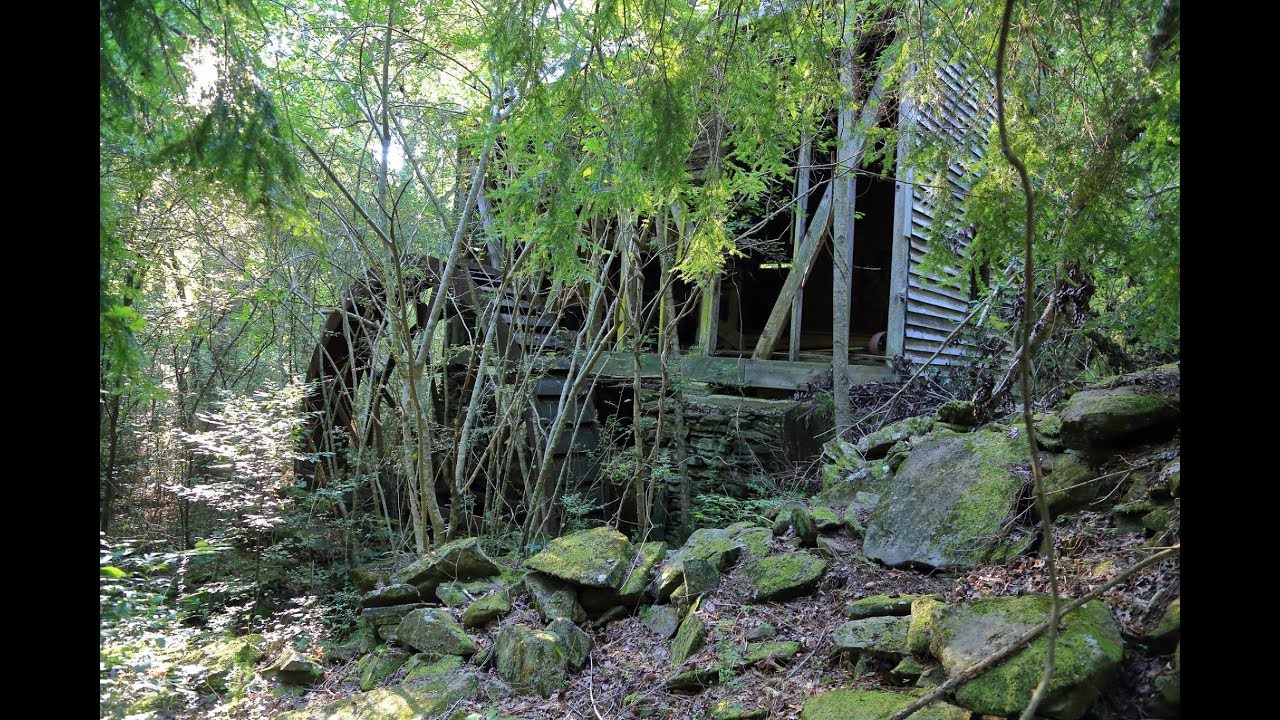 Forgotten Water Mill Discovered Intact In The Woods! So Cool! (Grist Mill)