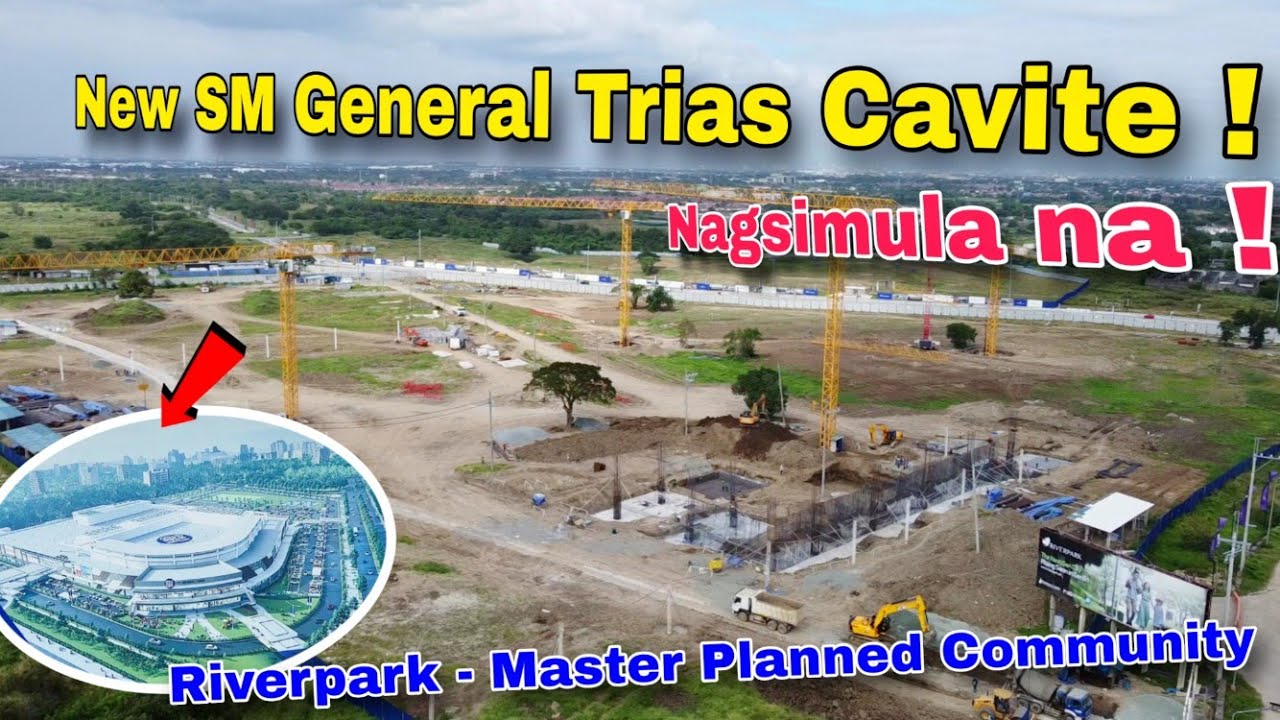 New SM General Trias Cavite umarangkada na ! Riverpark Master Planned Community Project !