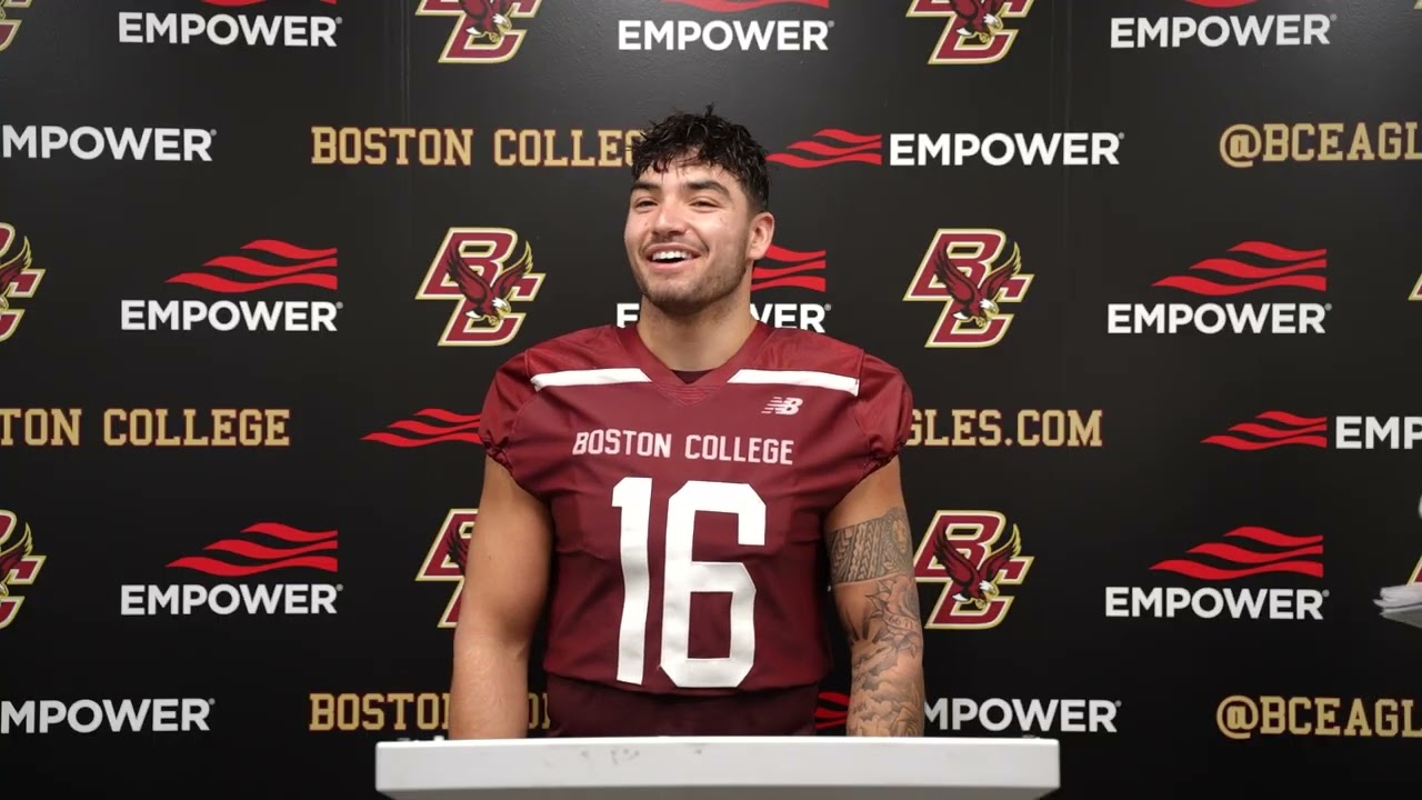 Football: Anthony Palano Media Availability (March 10, 2026)
