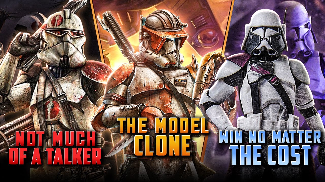 Every Single Clone Commander Explained RAPID-FIRE
