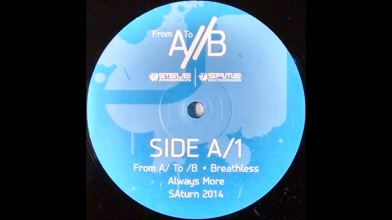 {Vinyl} Steve Anderson - From A/ To /B (Side A/1)