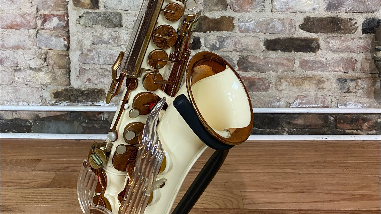 Grafton Acrylic Alto Saxophone Play Test! Charlie Parker Massey Hall www.newyorksax.com