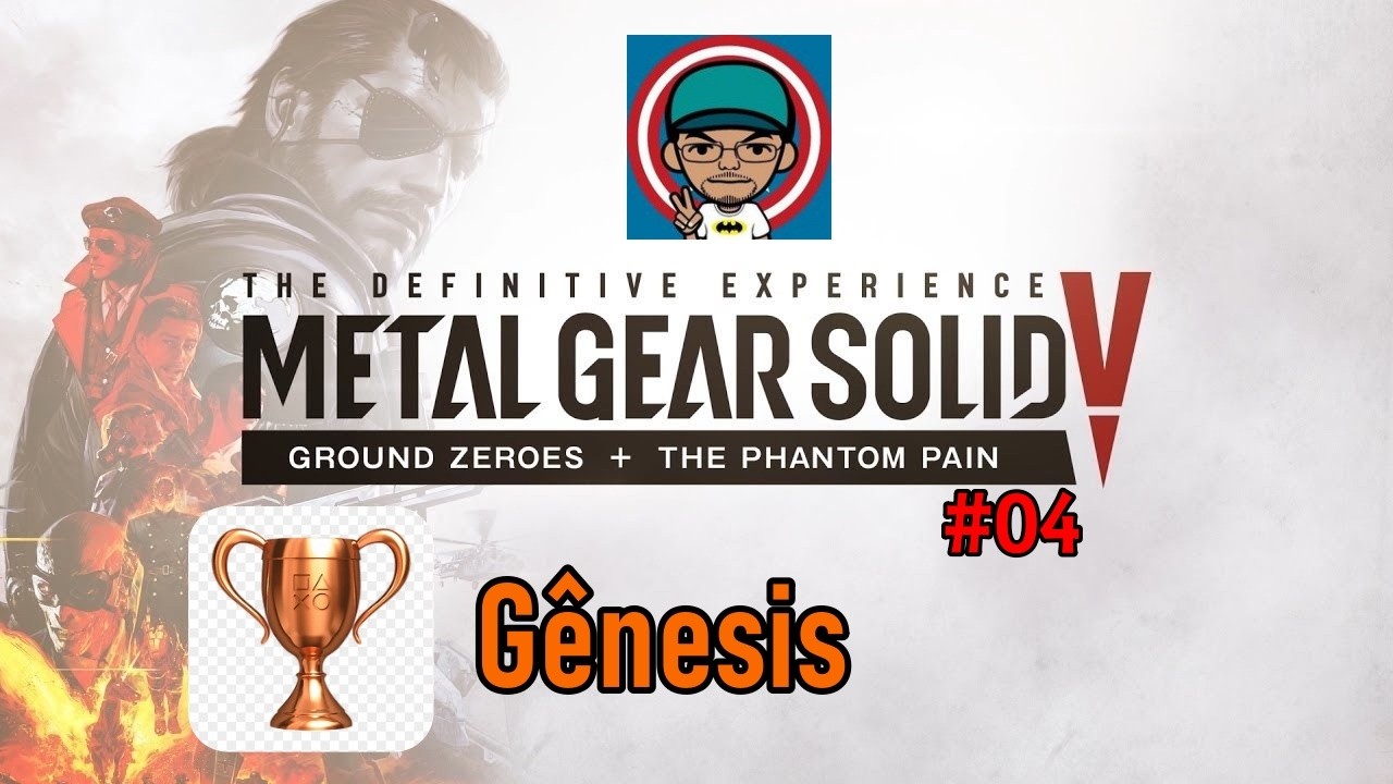 Metal Gear Solid V: DE - Ground Zeroes (PS4/Legendado PT-BR) #04 - Troféu/bronze - Gênesis
