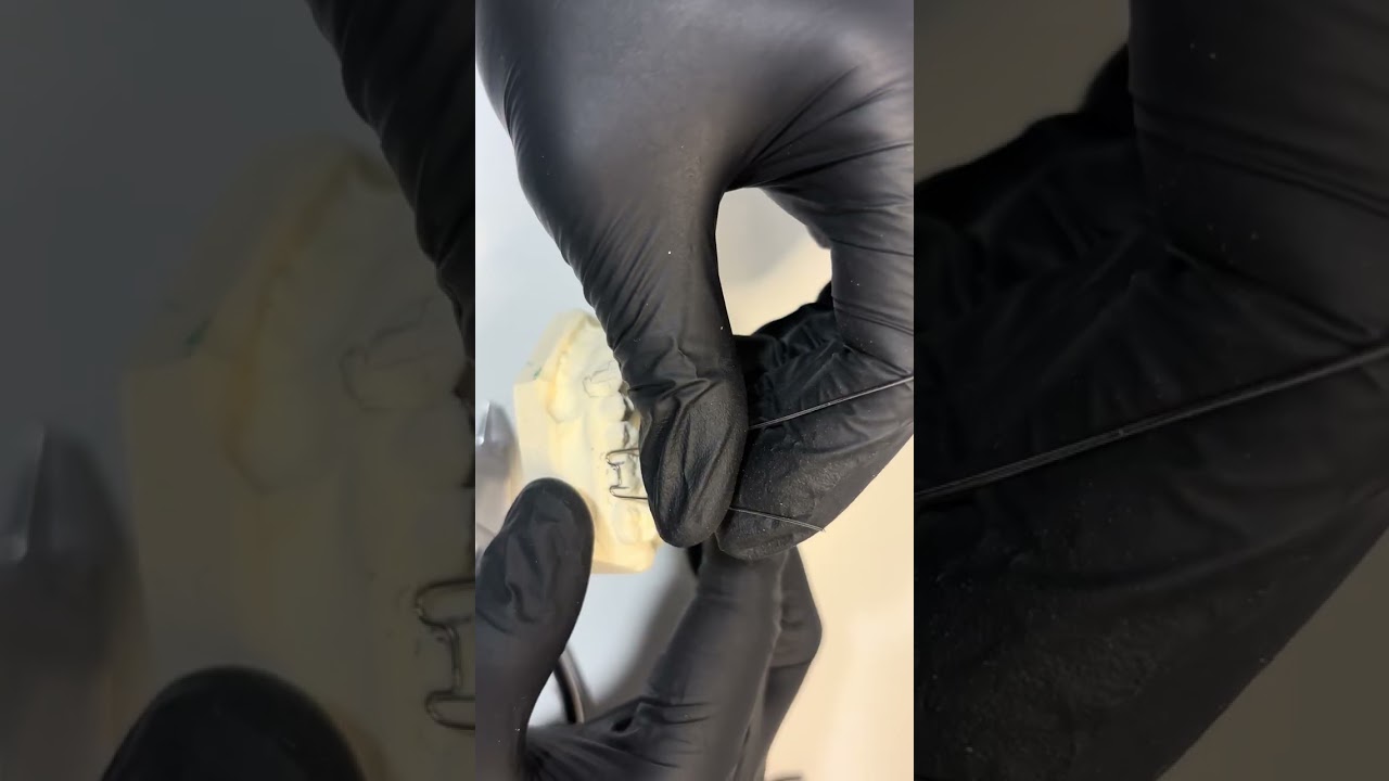 How to make Adam clasps for Hawley retainer 