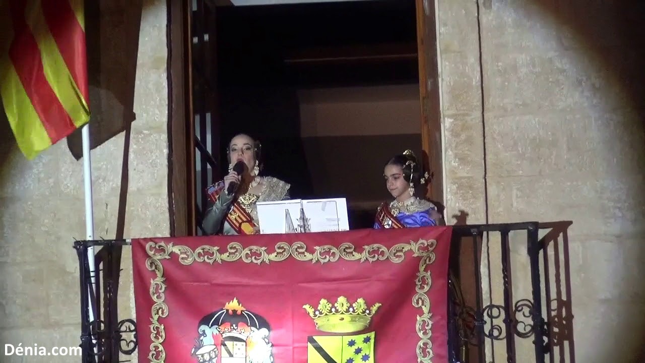 Fallas Dénia 2018: Crida de las falleras mayores, Melani Ivars y Carla Vinaroz
