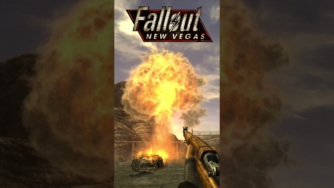 EVOLUTION of Car Explosion in FALLOUT GAMES!💥 #gaming #fallout #games #fallout4 #evolution #newvegas