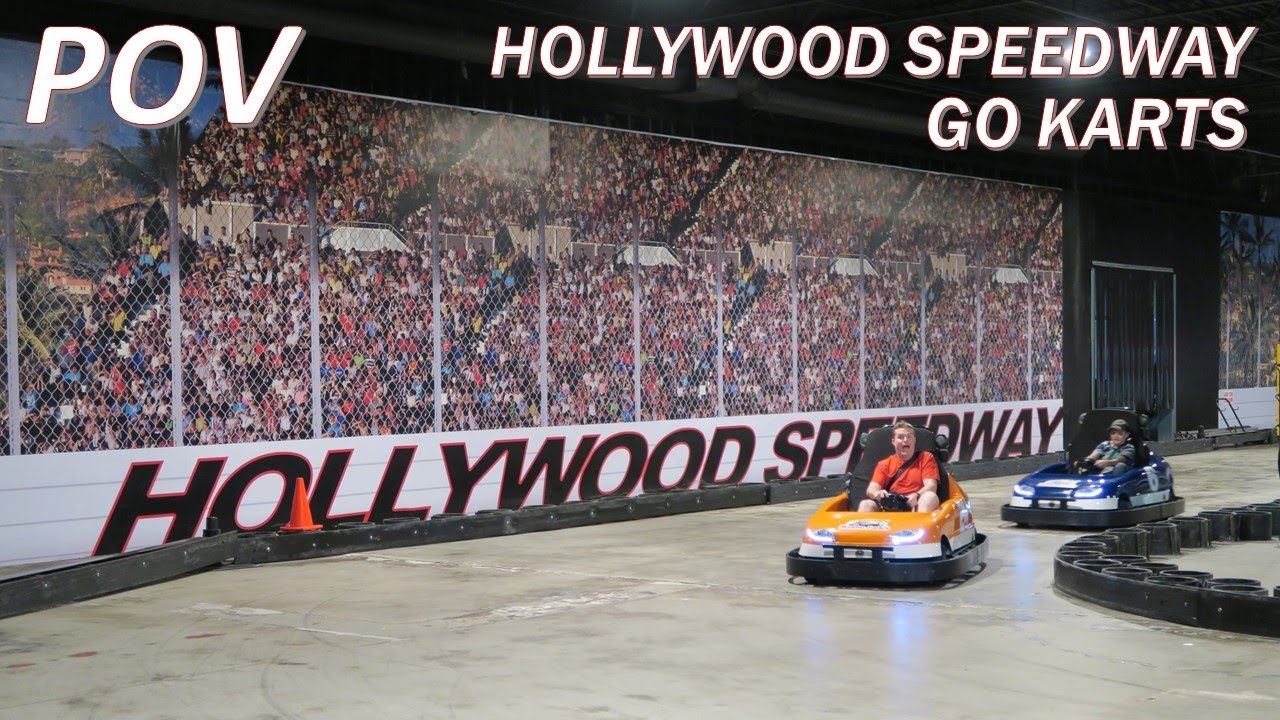 Hollywood Speedway Go Karts POV, Malibu Jack's Indoor Go Kart Track | Non-Copyright