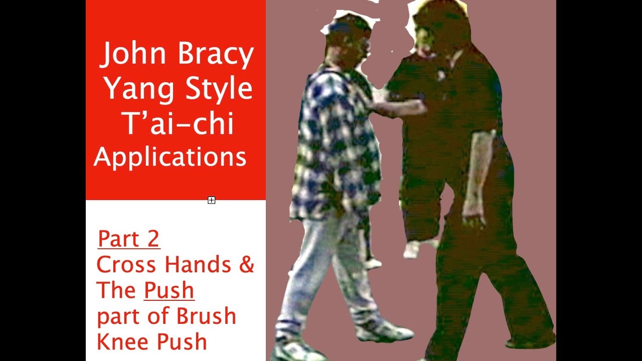John BRACY Tai Chi applications Part 2: Cross Hands and the PUSH part of Brush Knee Push