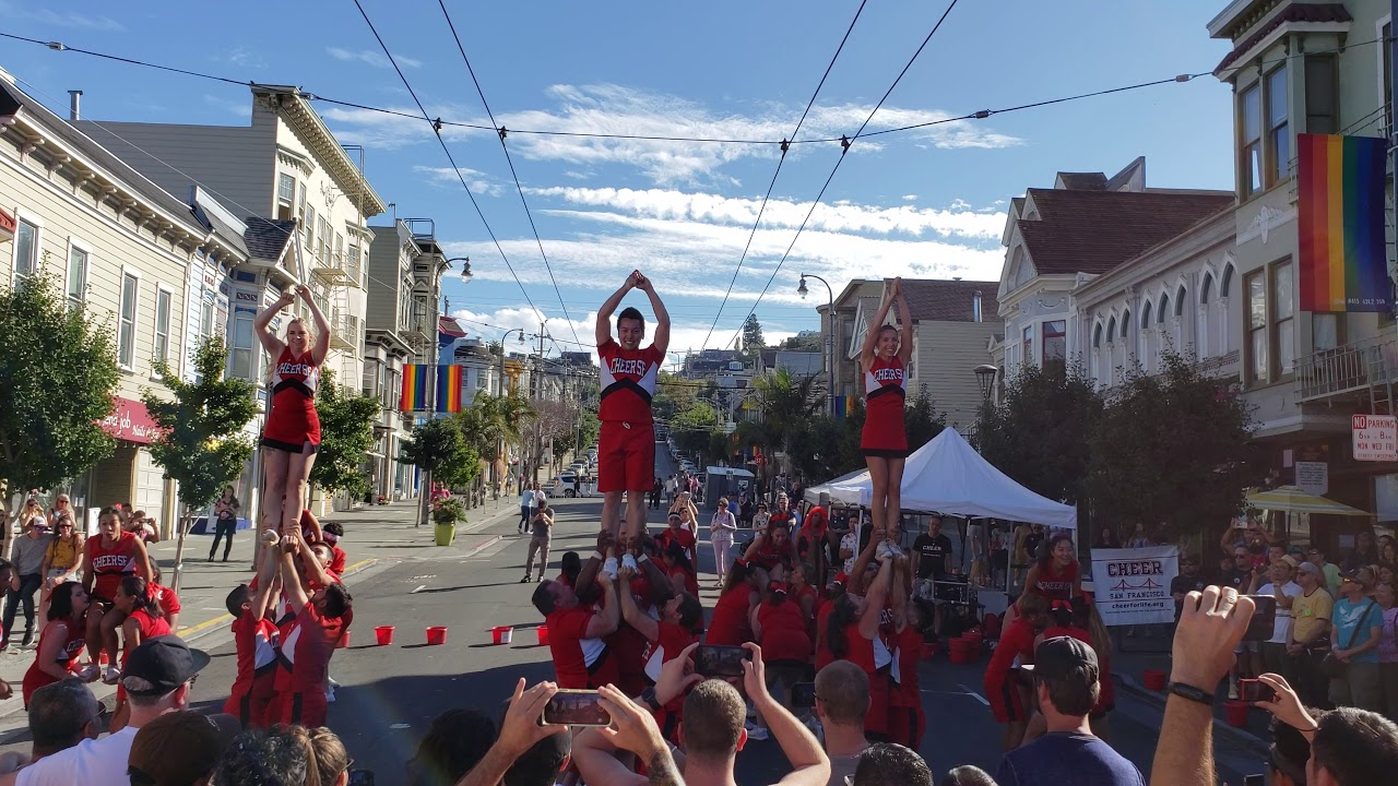 Cheer San Francisco Castro Street Fair 2019