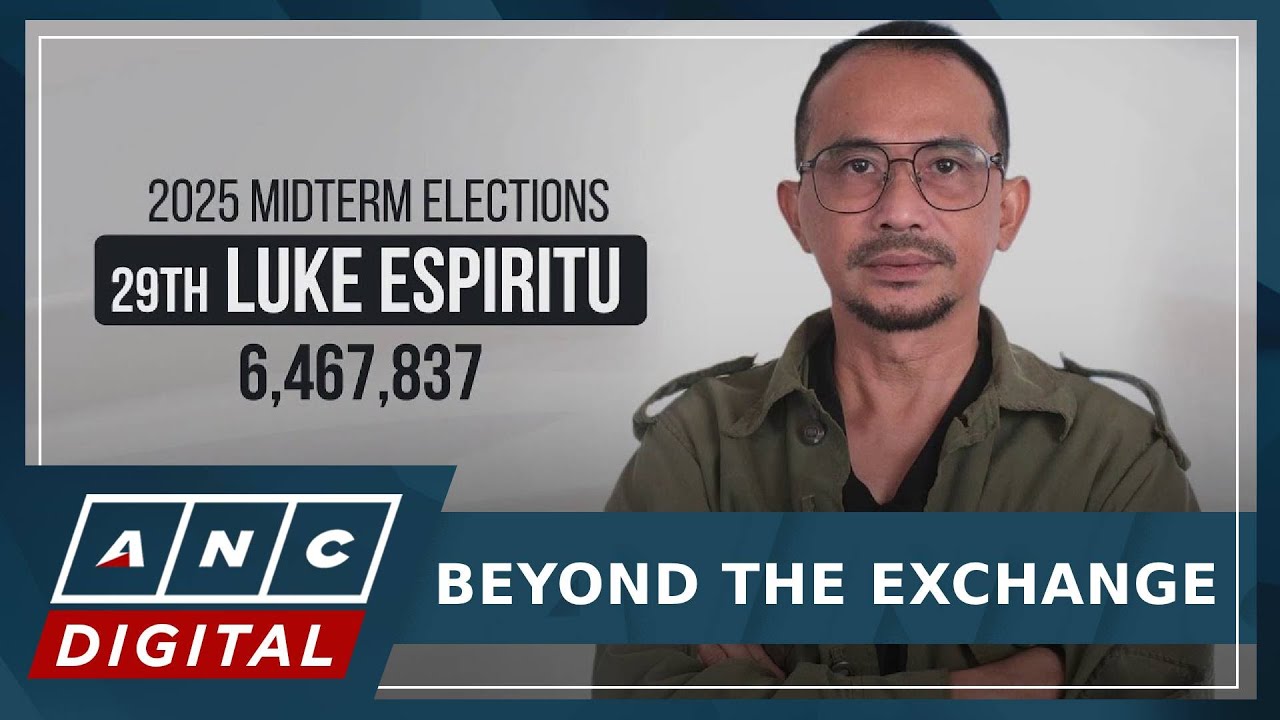 Luke Espiritu: 6.4-M votes in 2025 a build-up from past election gains | ANC