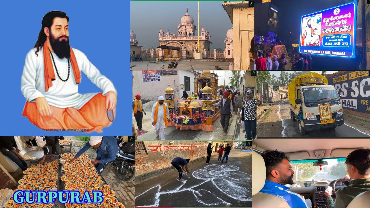 GURPURAB SHRI GURU RAVIDAS JI MAHARAJ | SHOBA YATRA PIND BHANGALA (DHARAMPURA) |